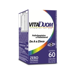 Vitaduom Polivitamínico e Polimineral 60caps
