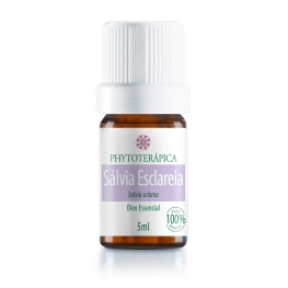 Óleo Essencial de Sálvia Esclareia 5ml Phytoterapica