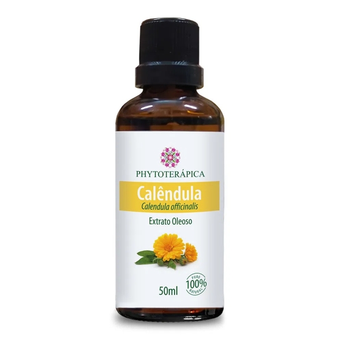 Óleo Vegetal de Calêndula 50ml Phytoterapica