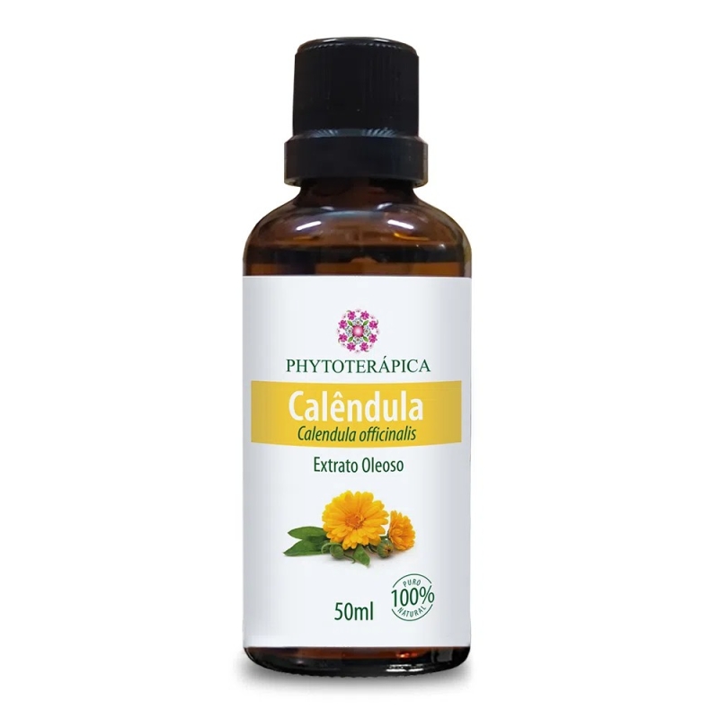 Óleo Vegetal de Calêndula 50ml Phytoterapica