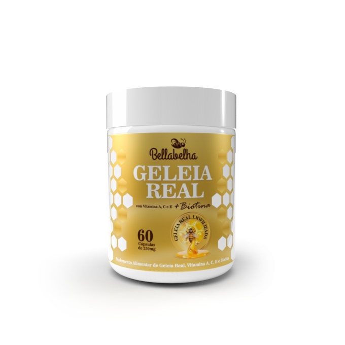 Geleia Real com Biotina 60caps