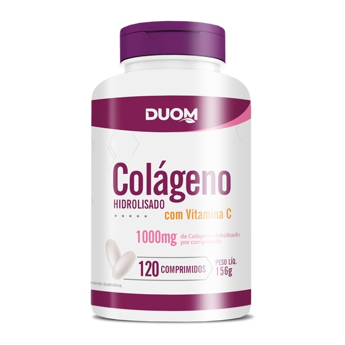 Colágeno com Vitamina C 120caps Duom