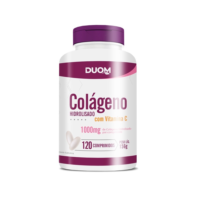 Colágeno com Vitamina C 120caps Duom