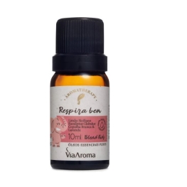 Blend de Óleos Essenciais Kids Respira Bem 10ml Via Aroma