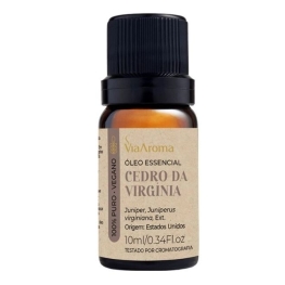 Óleo Essencial Cedro da Virginia 10ml Via Aroma