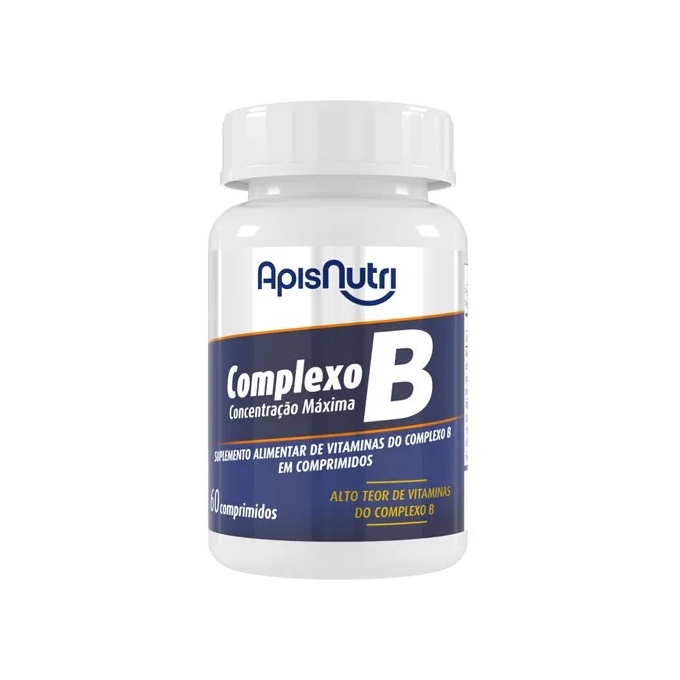 Vitamina Complexo B 60comp. ApisNutri