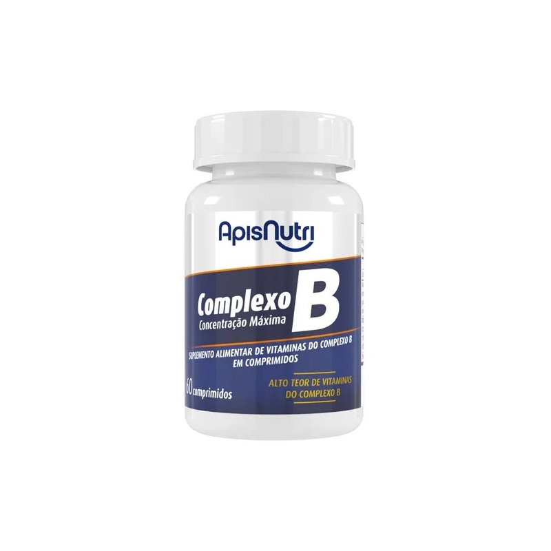 Vitamina Complexo B 60comp. ApisNutri