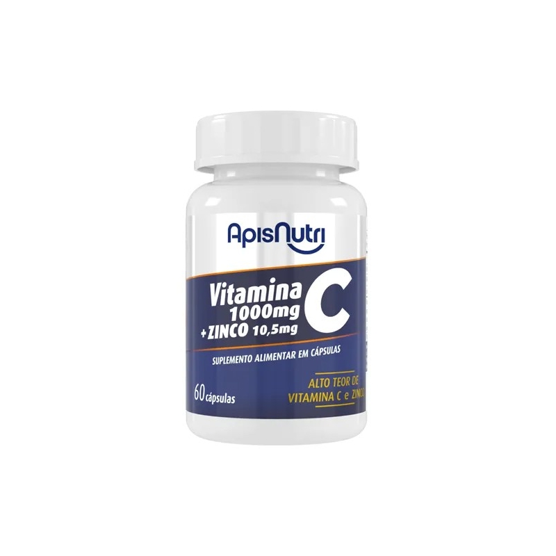 Vitamina C + Zinco 60caps ApisNutri